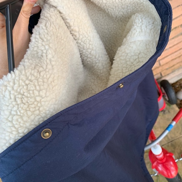 Lacoste Blouson Long Coat # BH2873 Shearling 50 M - Picture 8 of 8